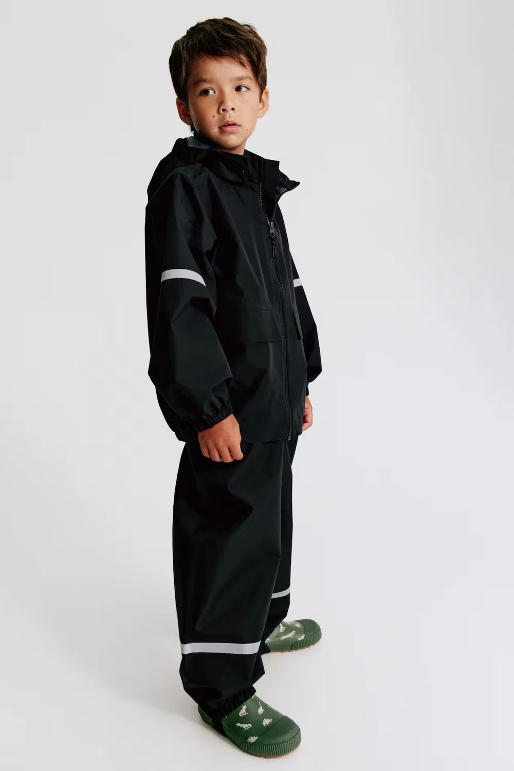 Непромокаемые штаны H&M, Schwarz