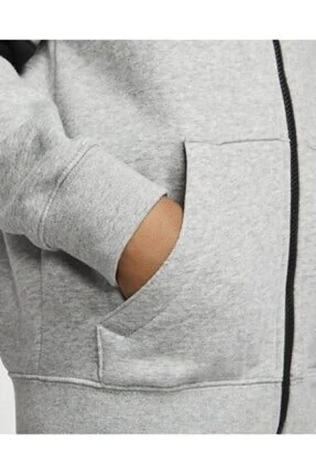 Детские свитшот для девочек с капюшоном Nike, Gray — фото 3