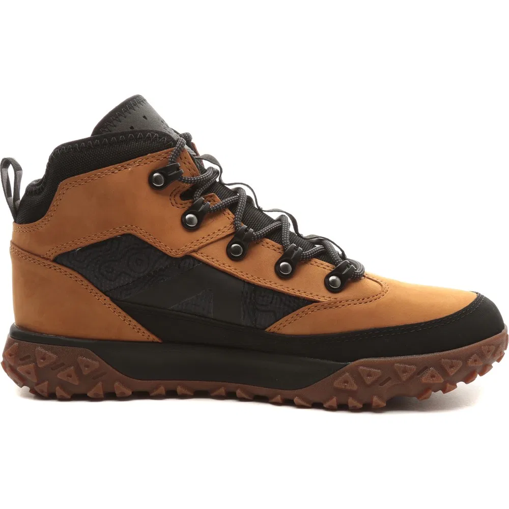 Детские ботинки для мальчиков водонепроницаемые на шнуровке Greenstride Motion 6 Mid Timberland — фото 4