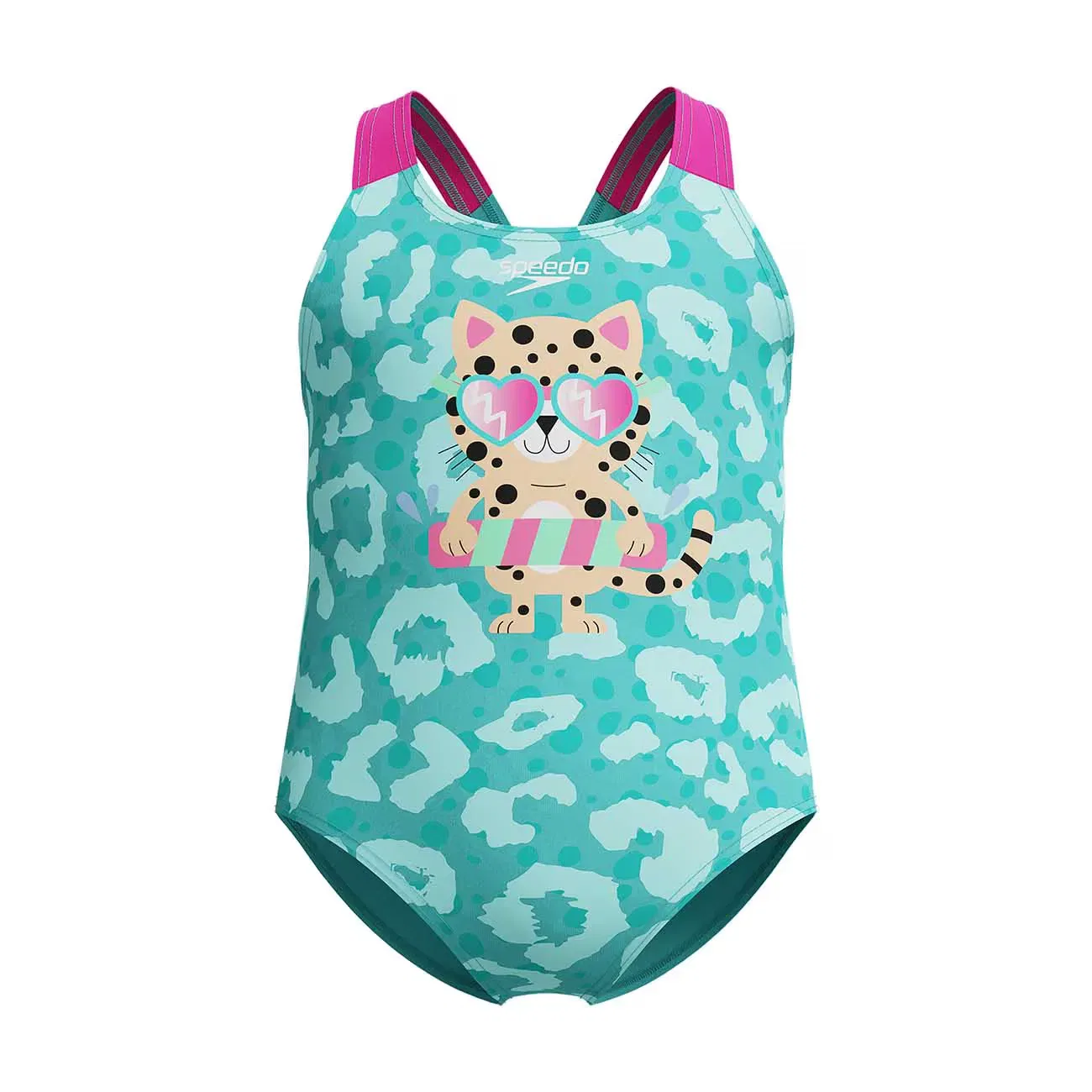 Детский плавательный костюм с принтом Speedo, Azul