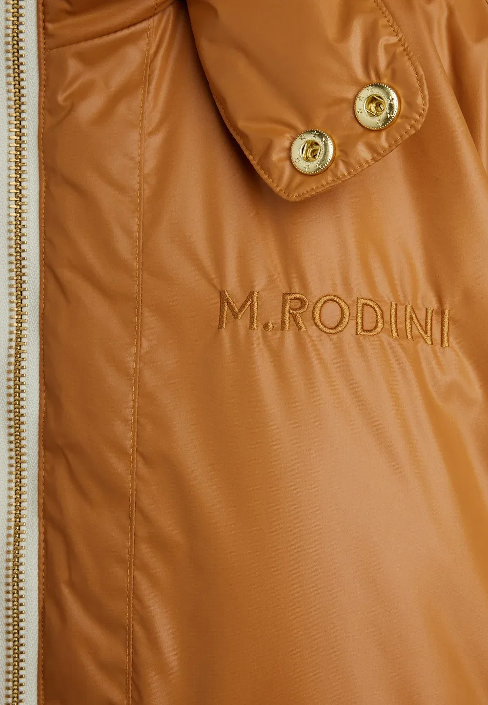 Новая зимняя куртка-пуховик с капюшоном, унисекс Mini Rodini, Beige — фото 4