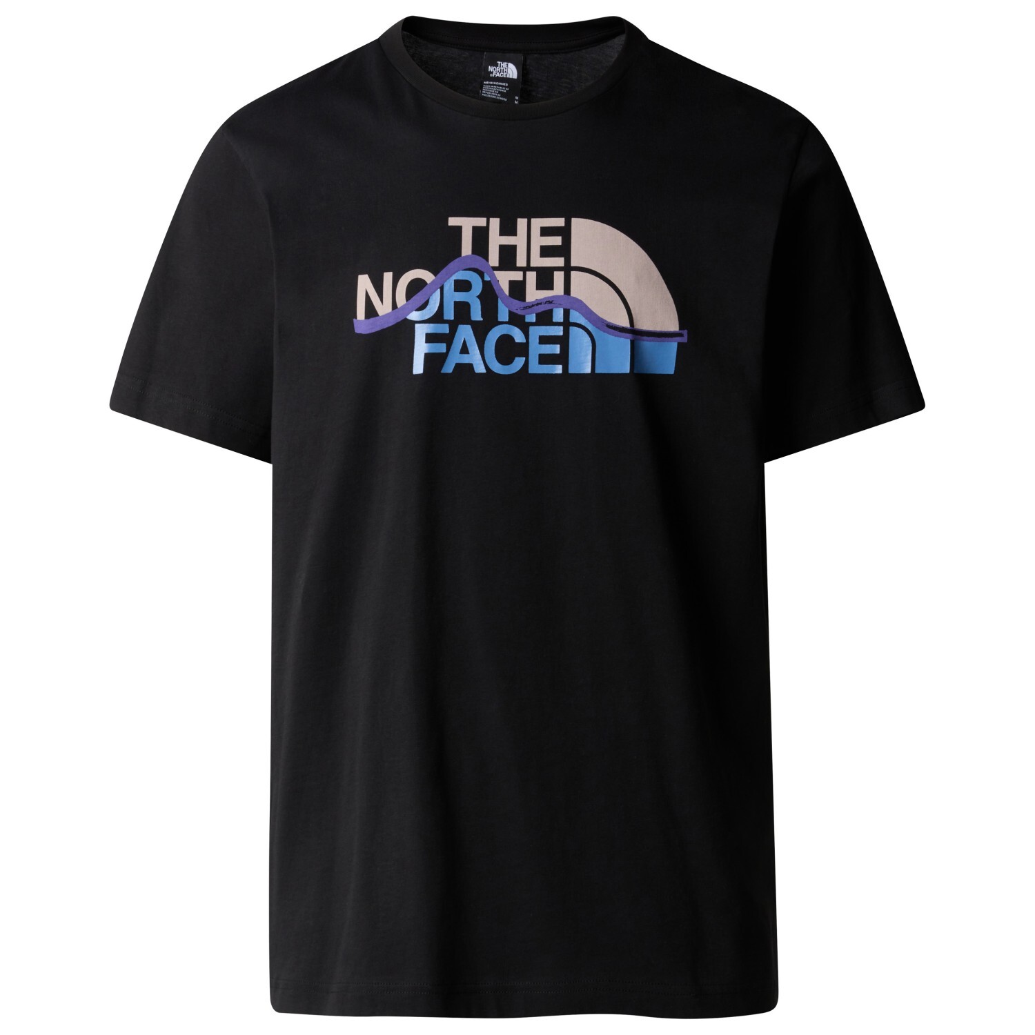 

Футболка The North Face S/S Mountain Line Tee, цвет TNF Black