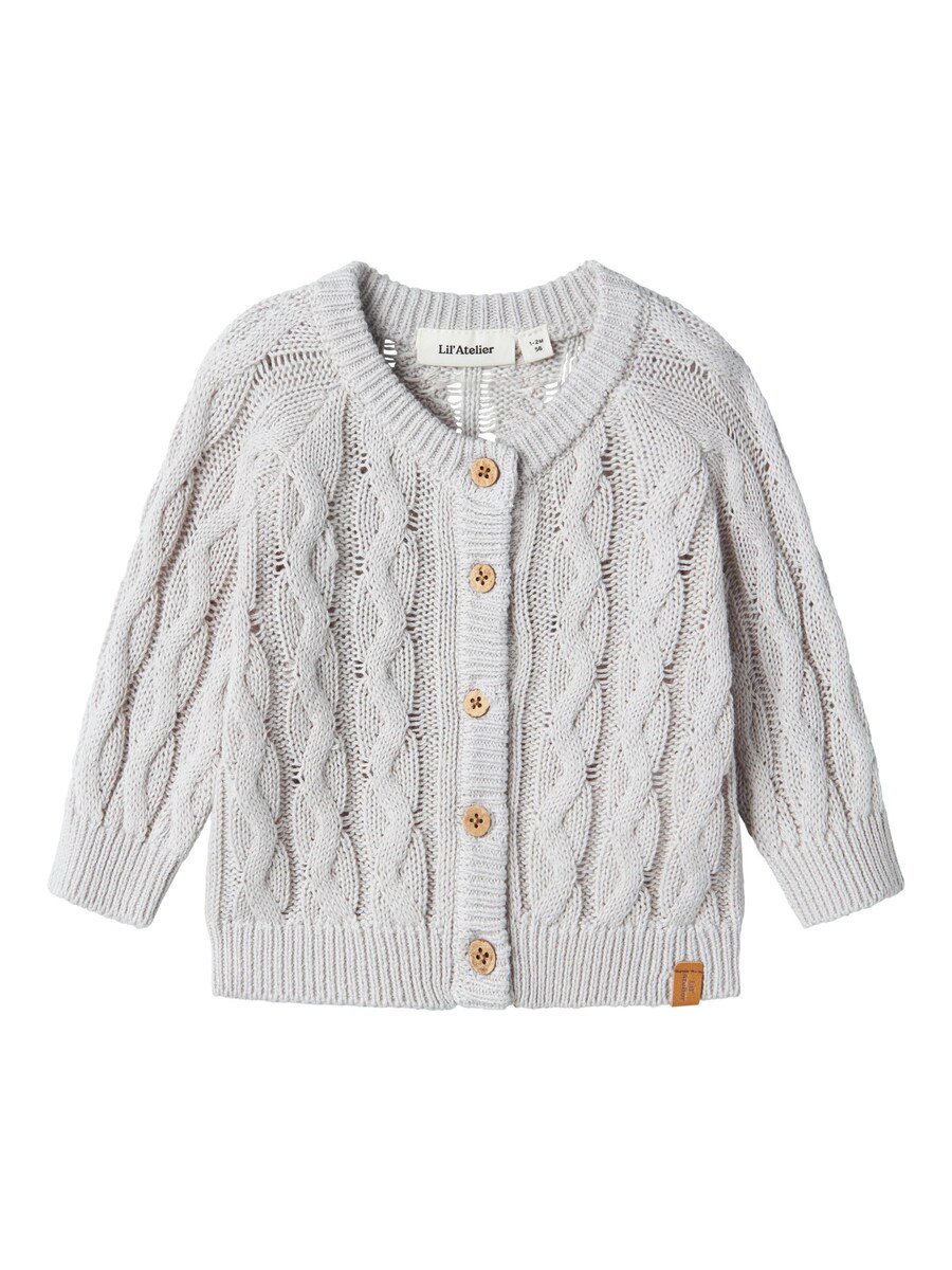 

Вязаный кардиган NAME IT, серый