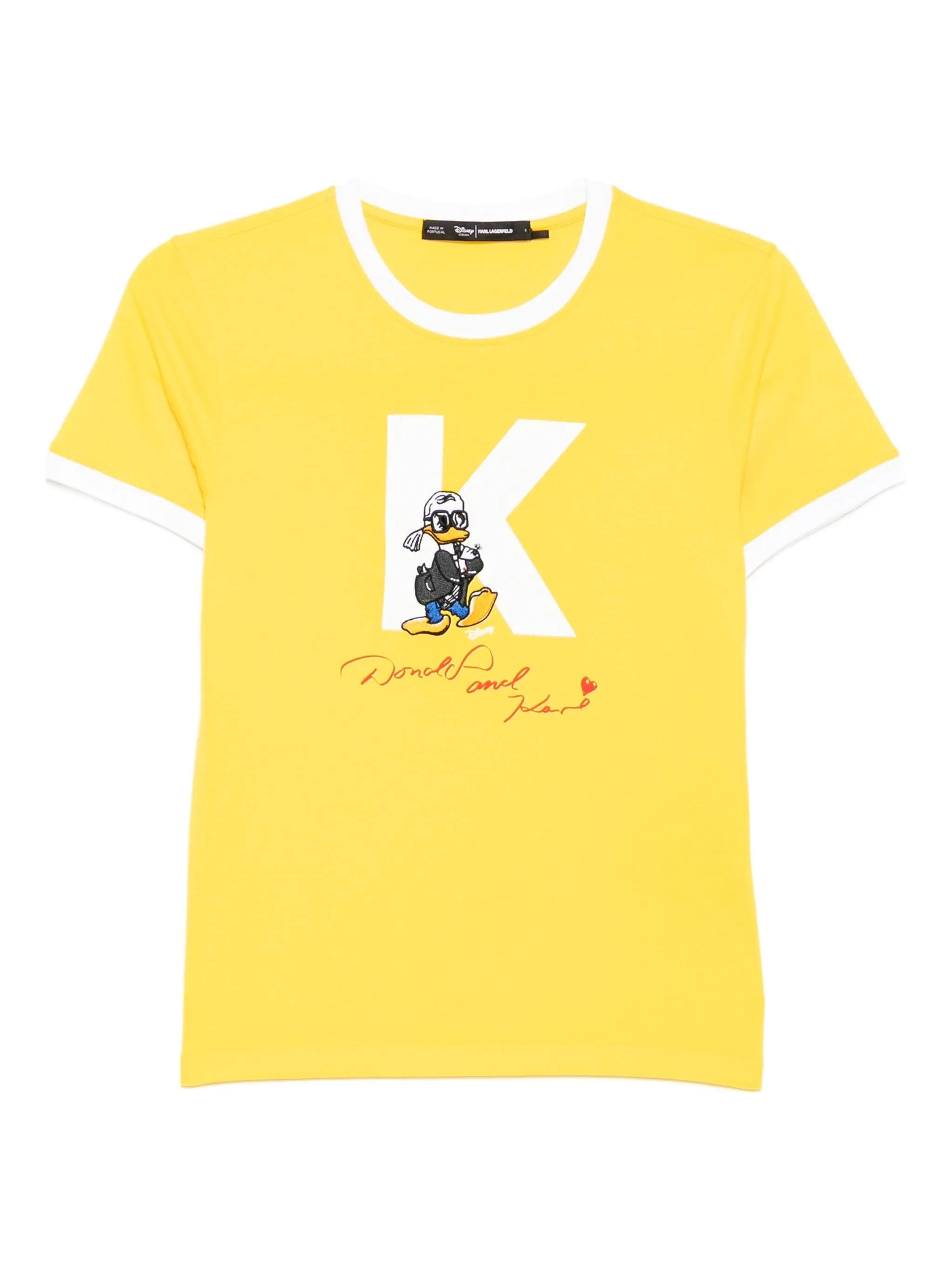 

Футболка из коллаборации с Disney Karl Lagerfeld, желтый