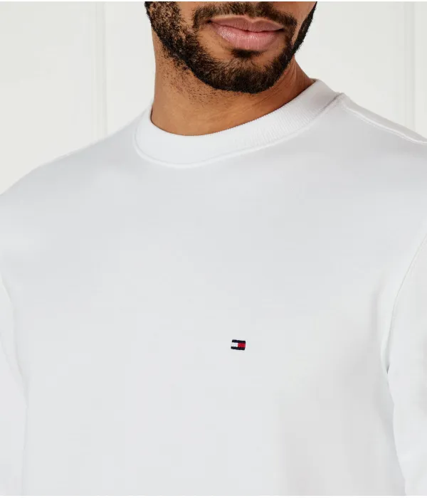 Махровая толстовка Regular fit Tommy Hilfiger, белый — фото 4
