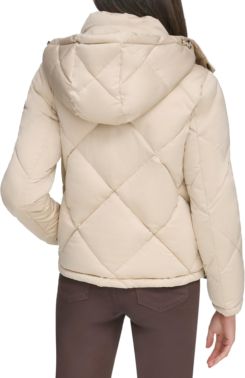 Женская стеганая куртка Calvin Klein, Quilted Hood Chino — фото 3