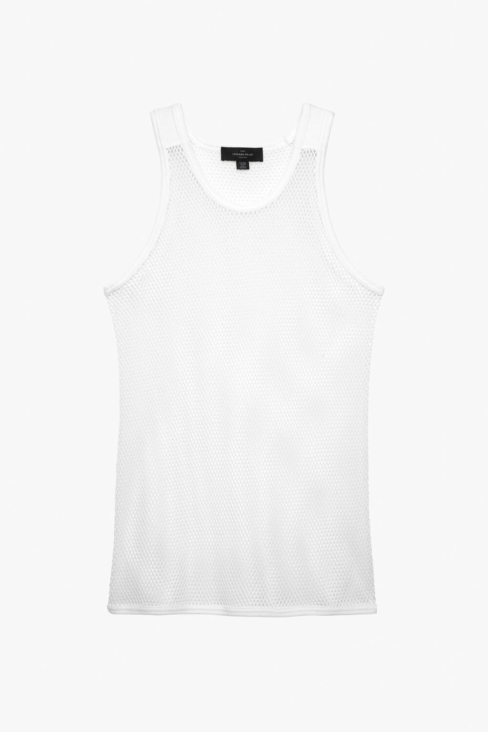 

Майка Zara by Stefano Pilati Open-Weave, белый