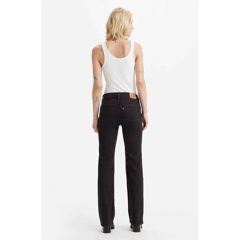 Джинсы Levi's Super Boot low waist, черный — фото 2
