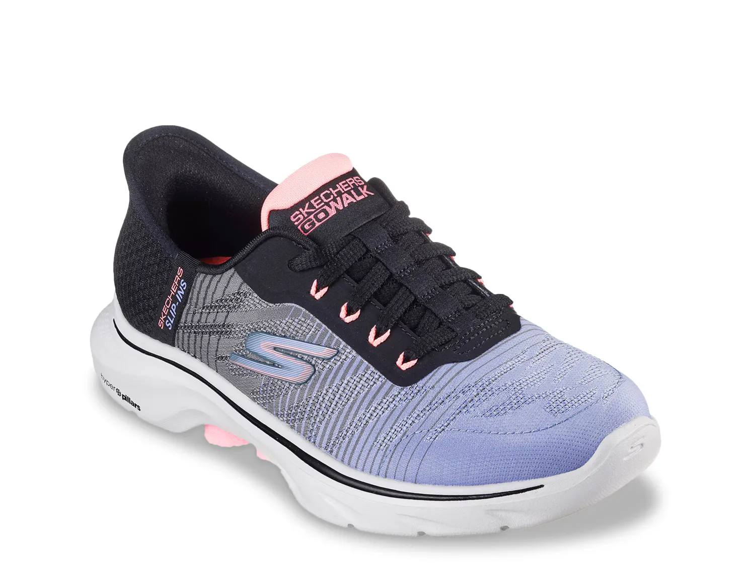 

Кроссовки Hands Free Slip-Ins: GO WALK 7 Adel Sneaker Skechers, черный