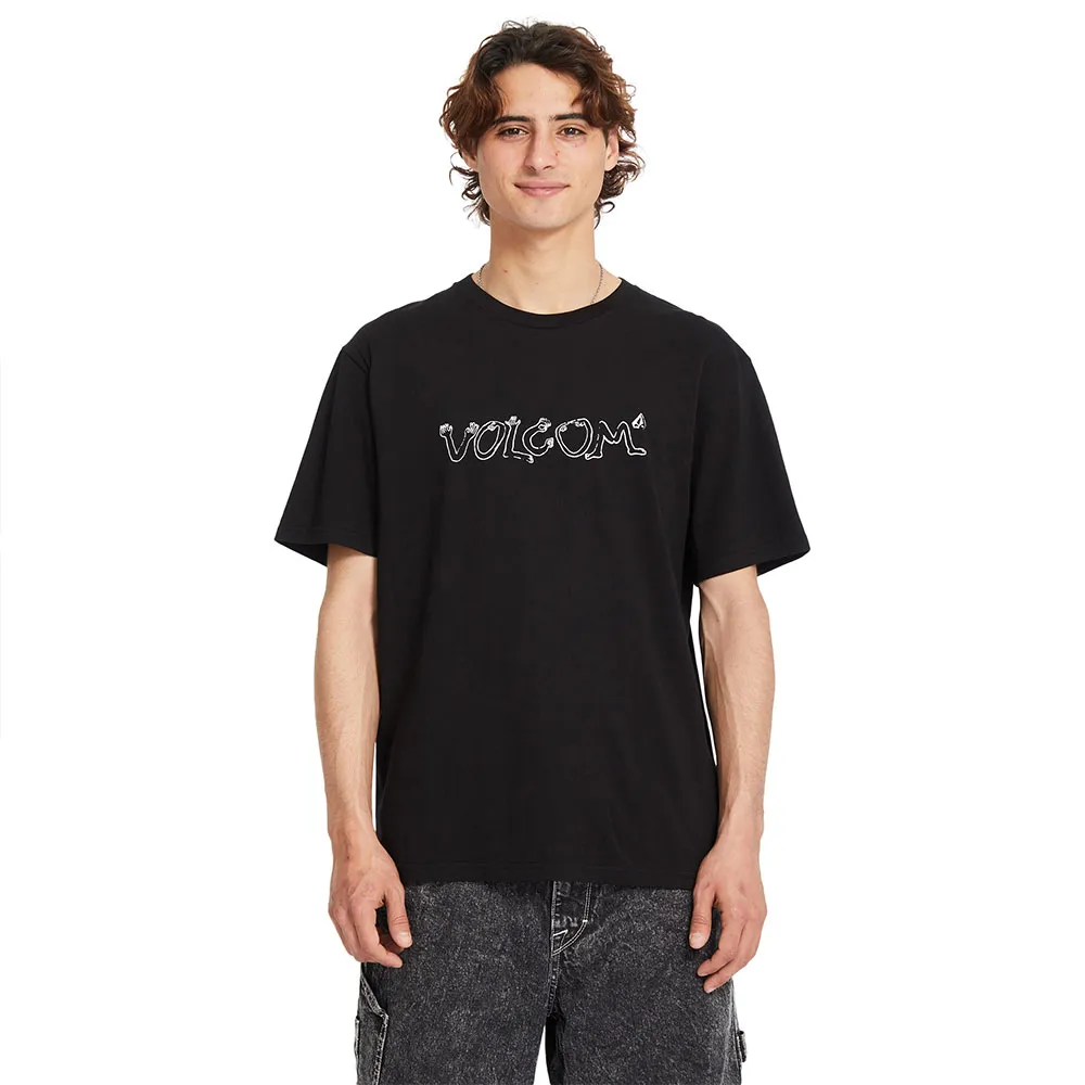 

Футболка с коротким рукавом Volcom Crazybal, черный