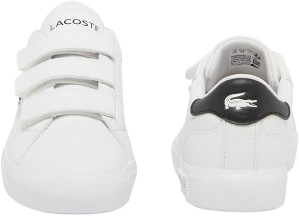 Кроссовки Lacoste Powercourt для мальчиков, Little Kid (4-8 Years) Eclipse Blue/Cork 1.0 — фото 2