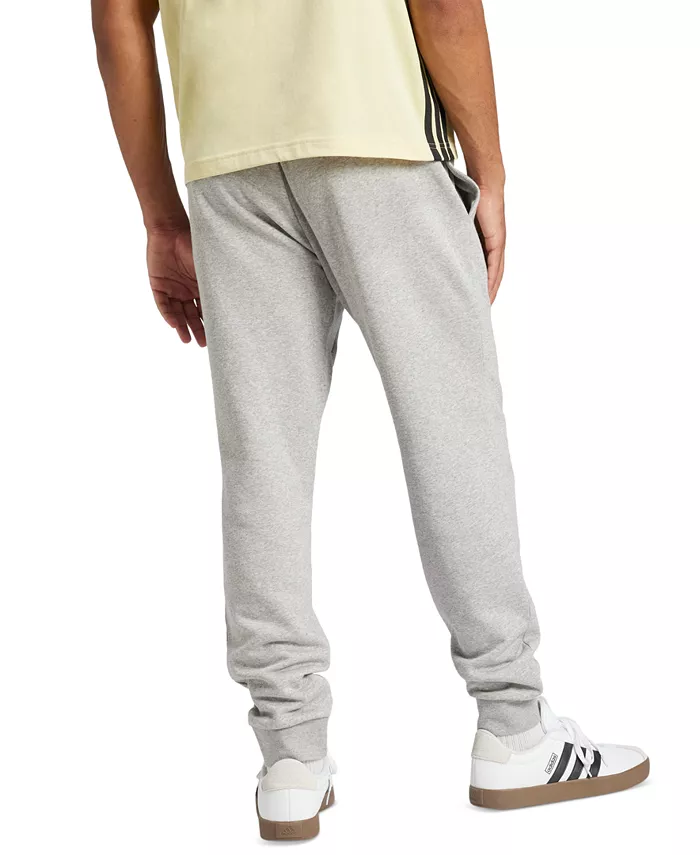 Мужские базовые брюки FeelCozy из флиса Adidas, серый — фото 2