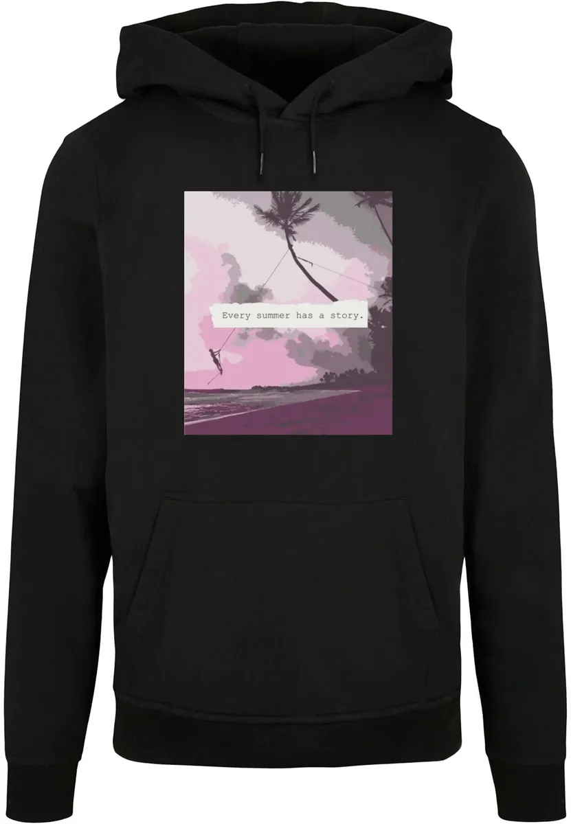 

Толстовка с капюшоном Merchcode " Merchcode Men's Summer - Каждое лето имеет свою историю Basic Hoody", черный