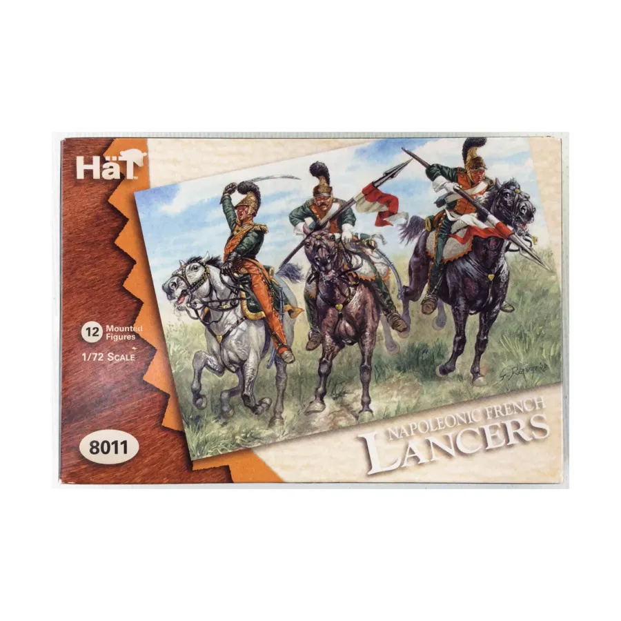 

Французские легкие уланцы, Historical Plastic Military Figures - Napoleonic (1:72) (Hat Industries)