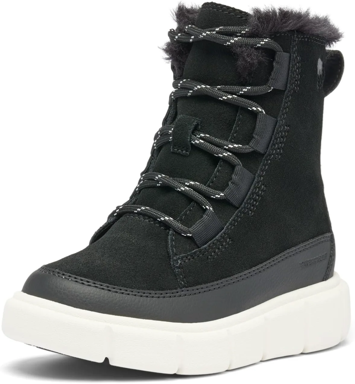 Детские ботинки Sorel Children's Explorer III с шнуровкой, черный