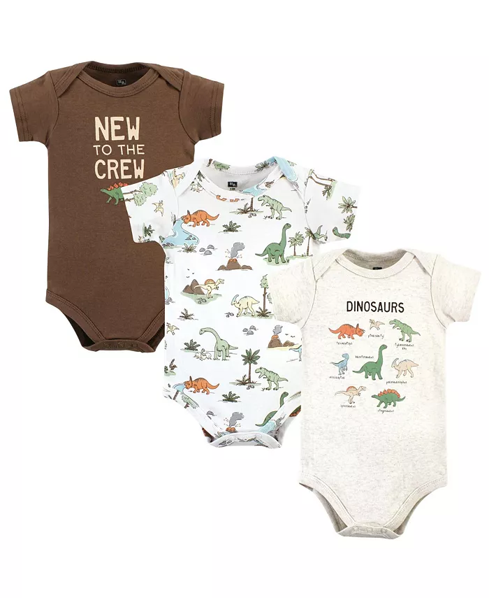 

Боди для мальчиков Hudson из хлопка, 3 шт Hudson Baby, зеленый