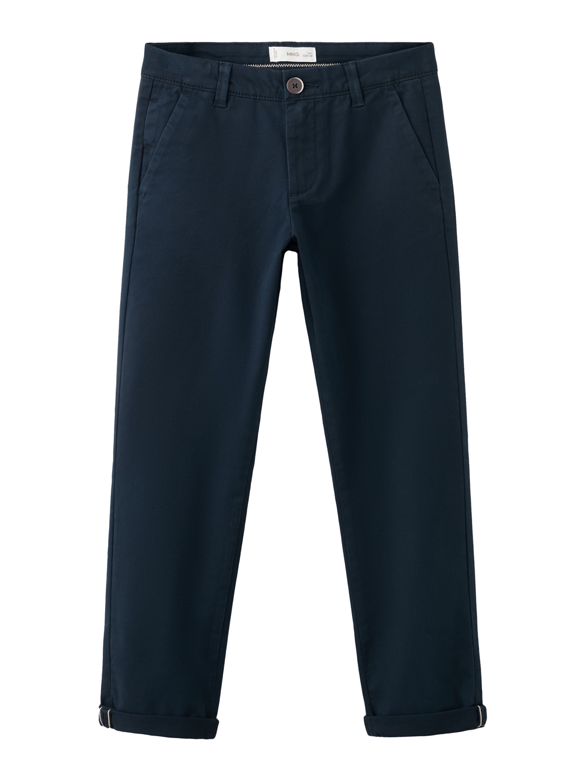 MANGO KIDS Обычные штаны 'PICCOLO' в цвете Navy