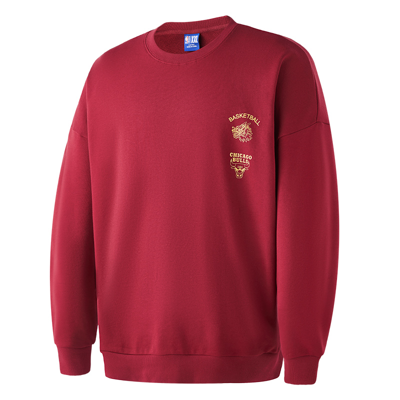 

Свитшот Chicago Bulls мужской тёмно-красный NBA