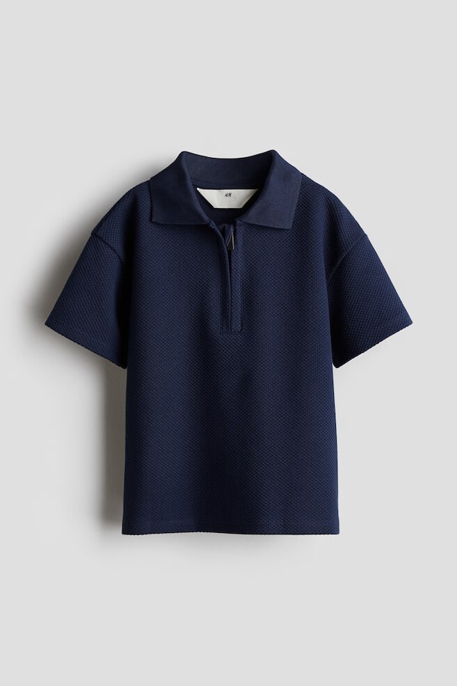 

Рубашка-Поло на молнии H&M, синий