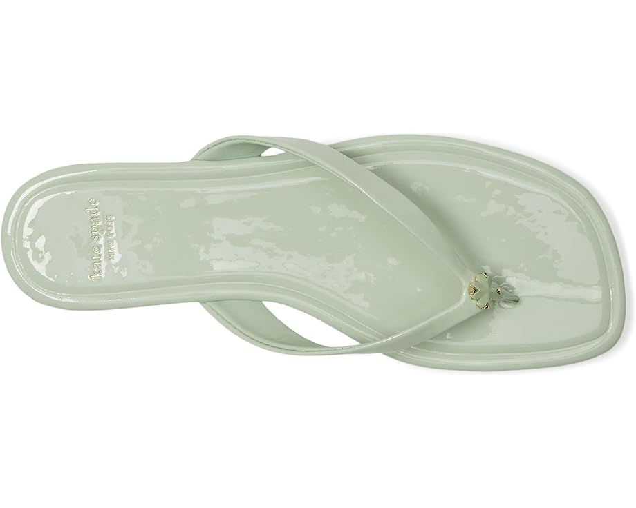 Сандалии Kate Spade New York Spade Flower Flip Flop Sandal, цвет Pistachio Ice — фото 2