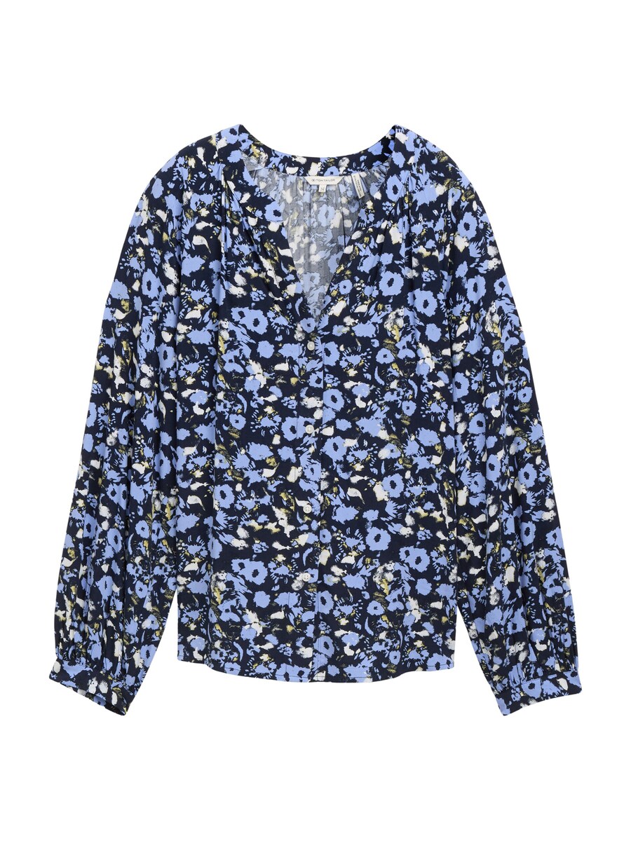 

Блузка TOM TAILOR Blouse, цвет navy/sky blue