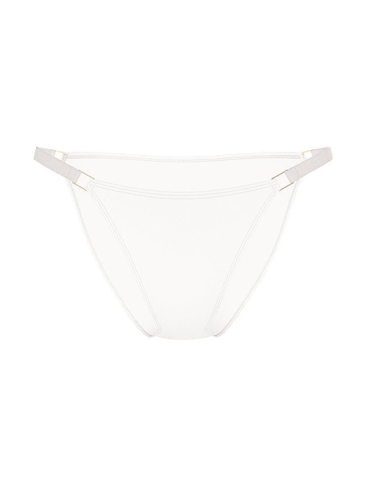 Бикини-топ Victoria'S Secret Swim, сексуальные вырезы, белый — фото 3