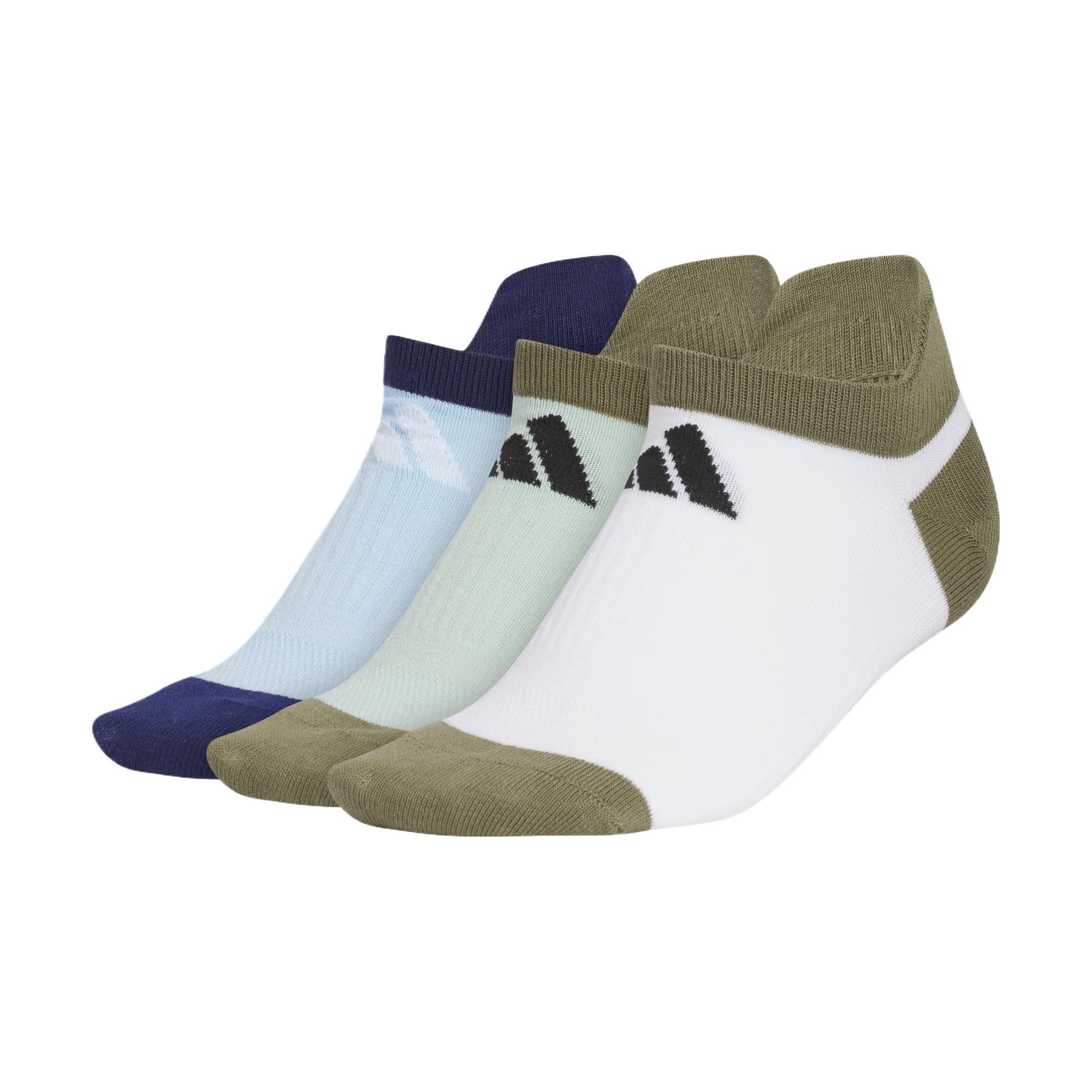 

Спортивные носки 3 пары детские Adidas, 3 pack (коричневый+зеленый+белый)