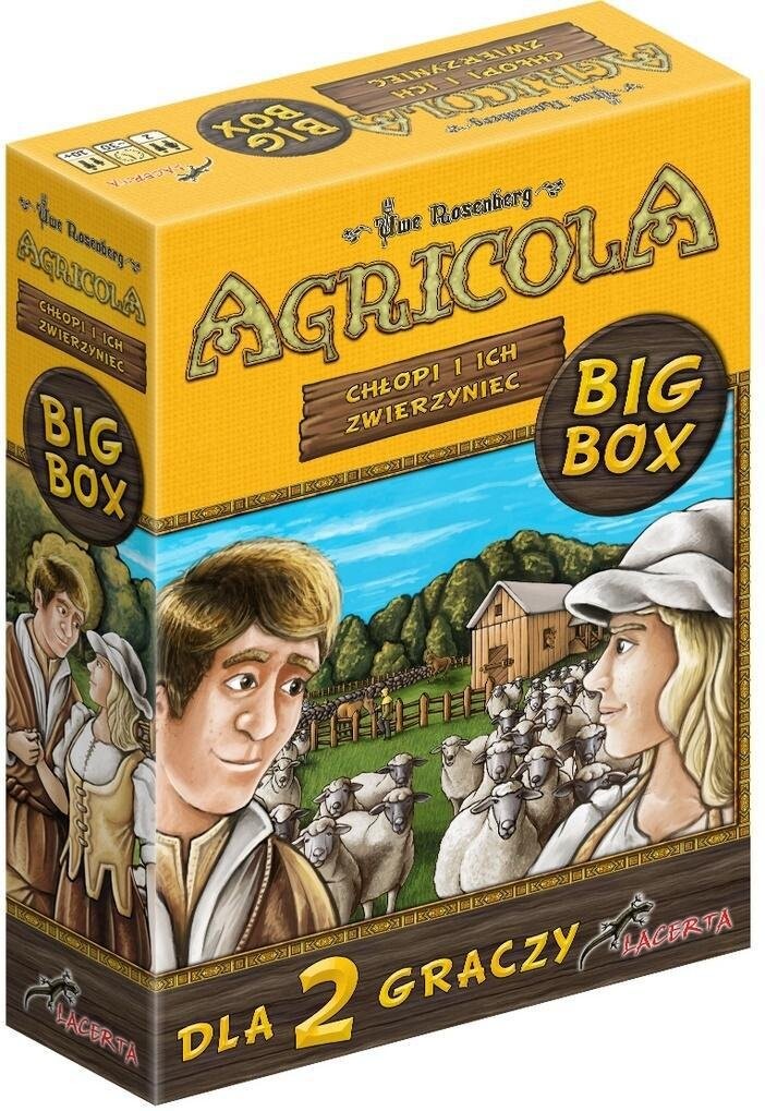 

Агрикола: Крестьяне и их игра Big Box LACERTA, настольная игра, Лацерта