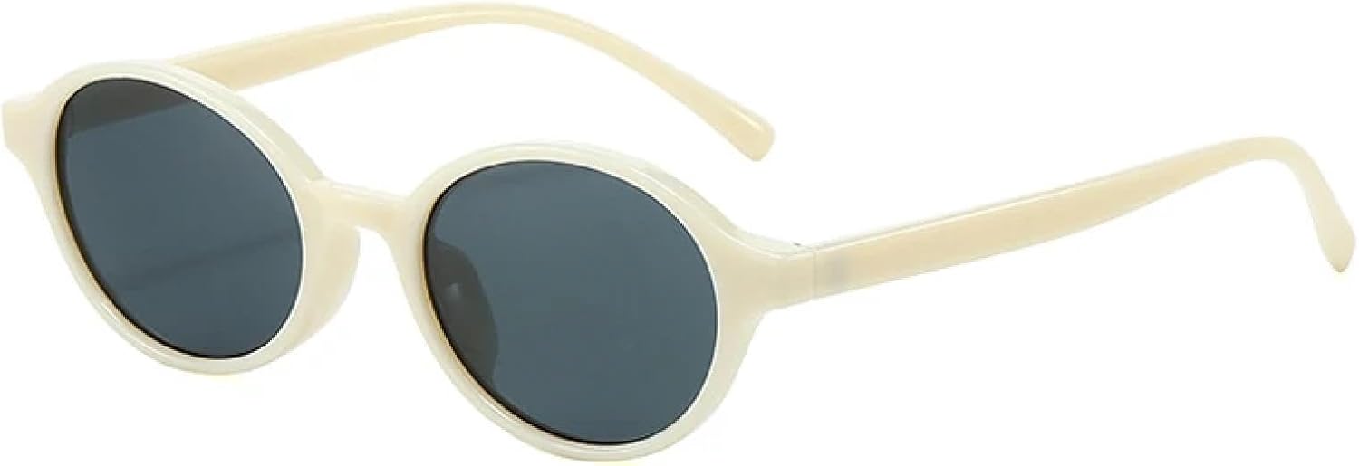 

Винтажные круглые солнцезащитные очки для женщин, роскошные, модные, в маленькой оправе, для мужчин, классический леопардовый принт, женские, UV400 VVTWSSW, White-gray