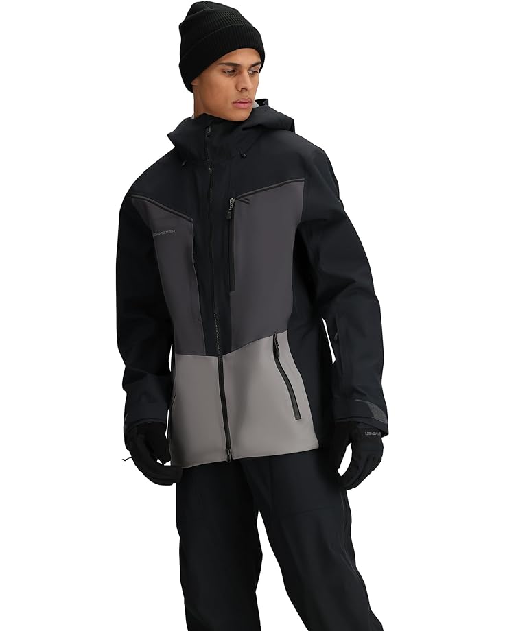 

Куртка Obermeyer Foraker Shell Jacket, черный