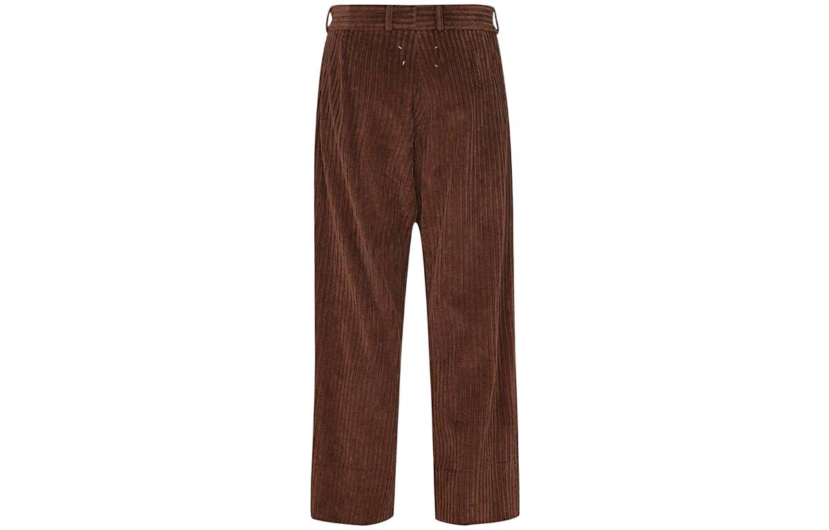 Повседневные брюки мужские коричневые Maison Margiela, коричневый — фото 2