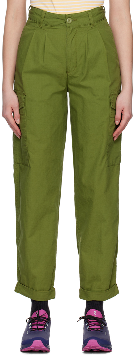 

Зеленые брюки Коллинз Carhartt Work In Progress