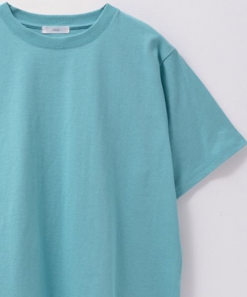 

Футболка базовая свободная, 100% хлопок NAVY, синяя