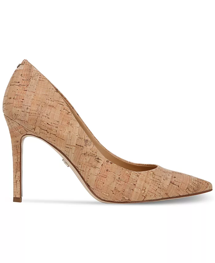Женские туфли-лодочки цвета ореха Sam Edelman, коричневый/бежевый — фото 2