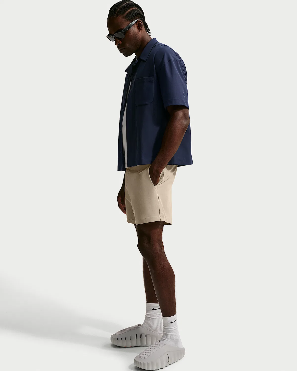 Мужские шорты Nike 24.7 PerfectStretch Dri-FIT 6", Desert Khaki/Sail/Khaki — фото 4