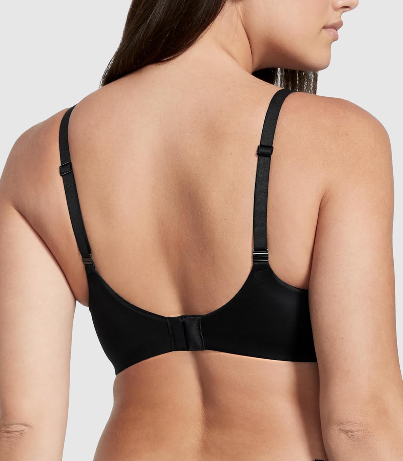 Бюстгальтер Victoria's Body by Victoria с полным покрытием и эффектом пуш-ап Victoria's Secret, Black Smooth — фото 2
