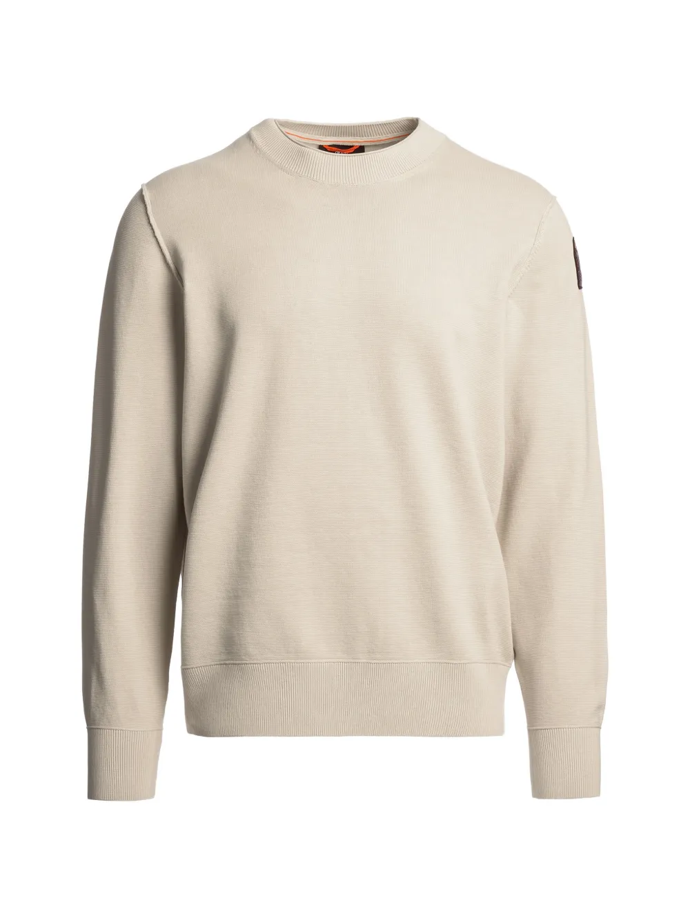 

Свитер с нашивкой-логотипом Parajumpers, бежевый