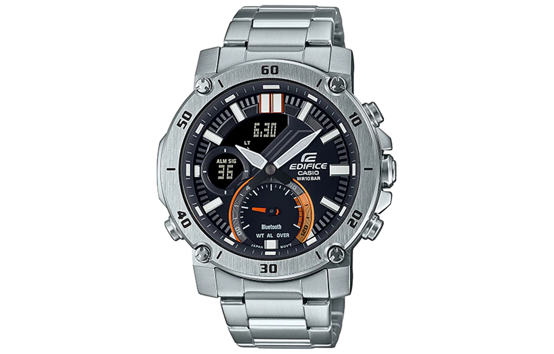 

CASIO Мужские серебряные часы EDIFICE ECB-20YD-1A