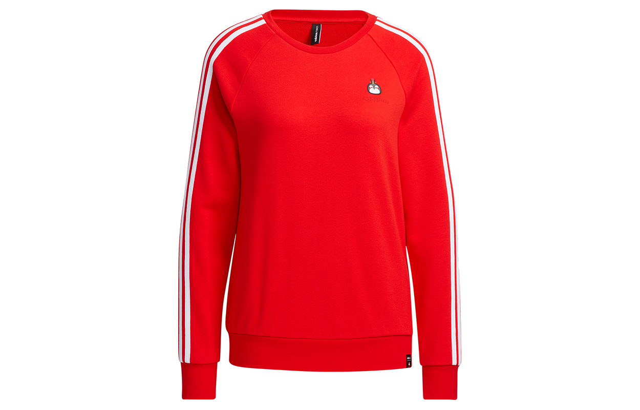 

X WUHUANGWANSHUI,LIANMINGKUAN CNY Коллекция Свитшот Женский Ярко-красный Adidas Neo