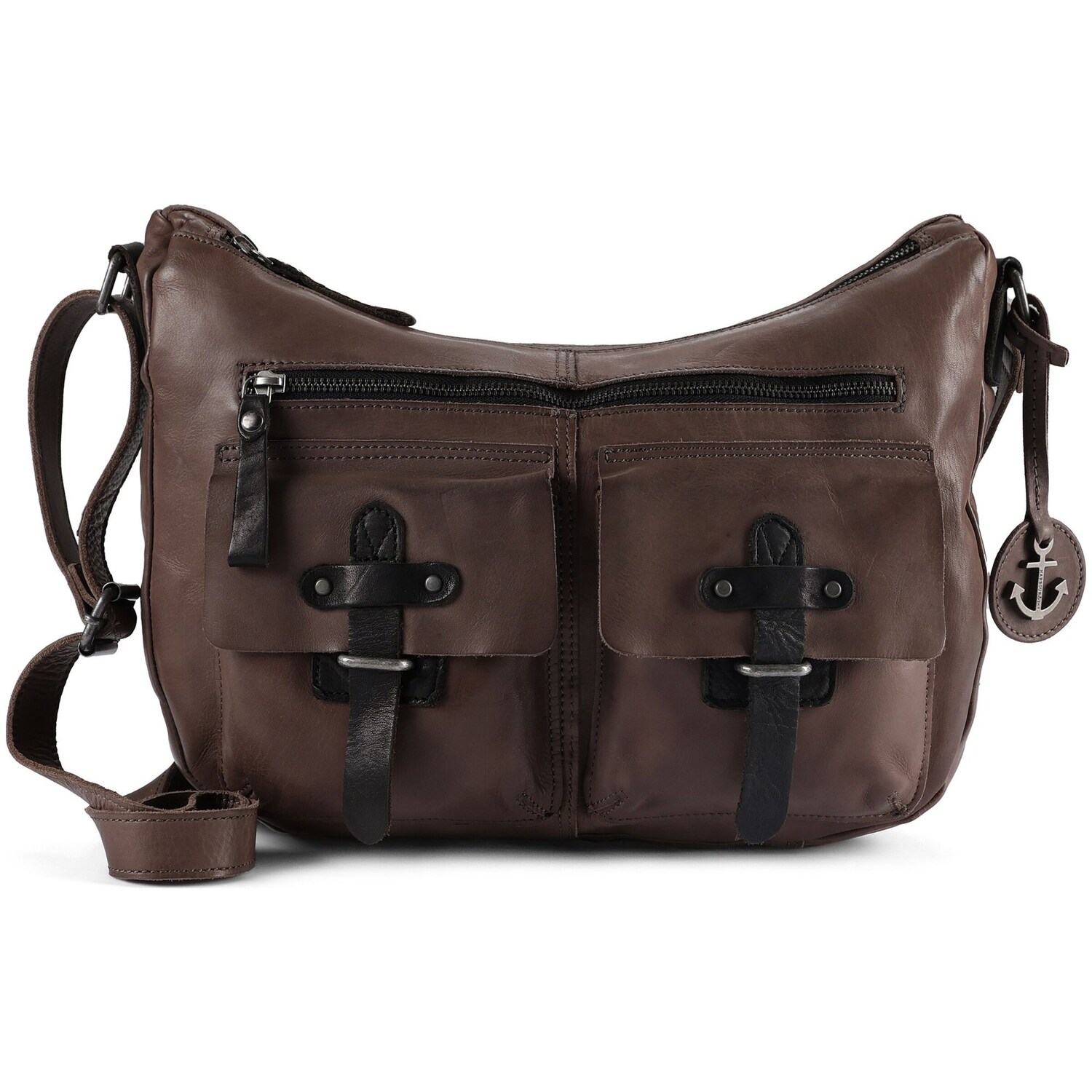 

Harbour 2nd Сумка кроссбоди 'Urban Poets Emerson' в темно-коричневом цвете