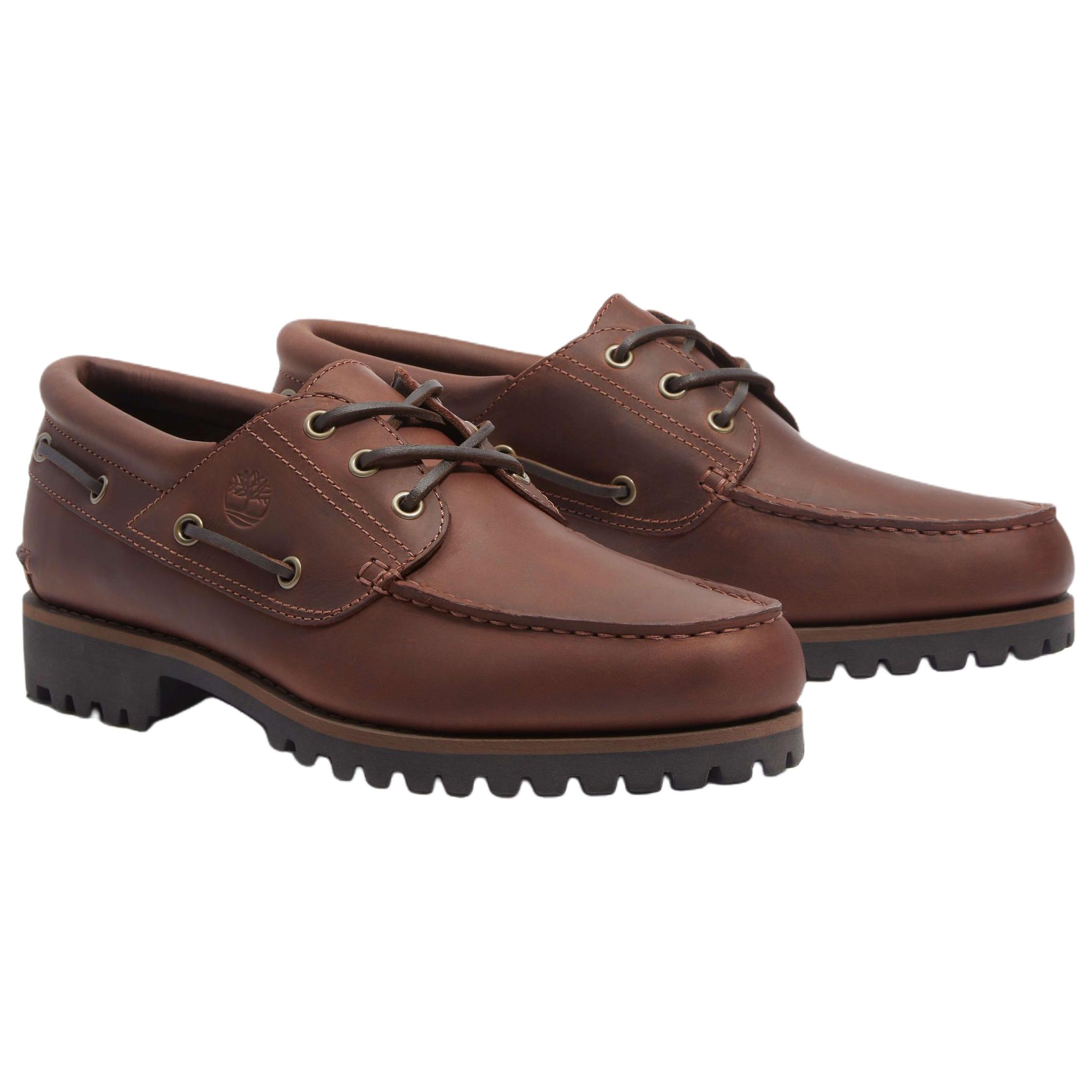 Timberland Thisisneverthat x 3 Eye Boat Shoes Men's Brown — фото 4