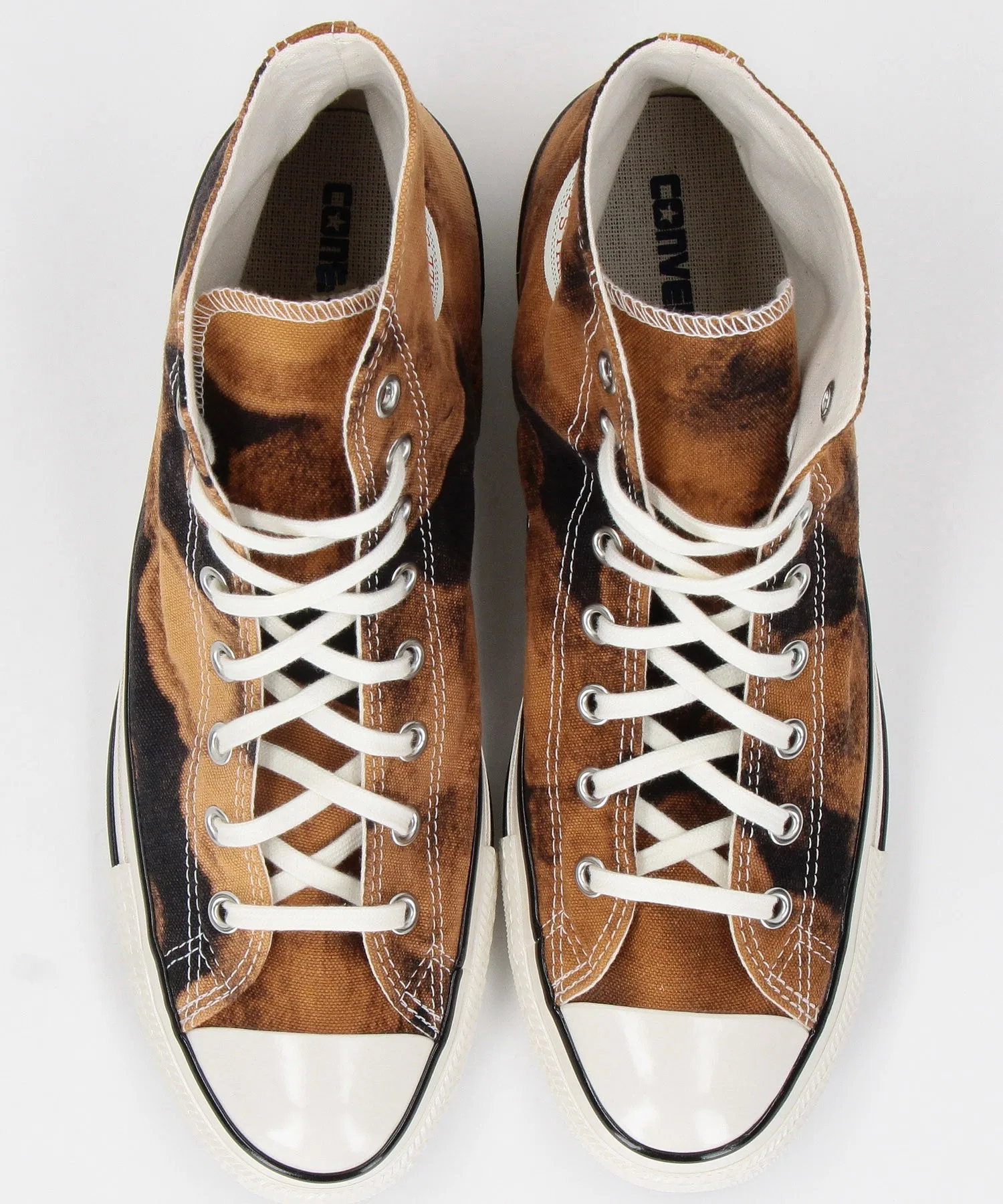 Мужские кроссовки Converse All Star Aged Bleached Canvas чёрные — фото 2