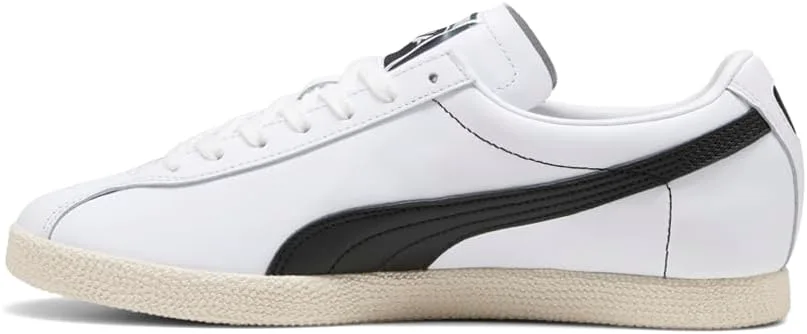 Мужские кроссовки PUMA Brasil на шнуровке для повседневной носки - оранжевые, белый — фото 3