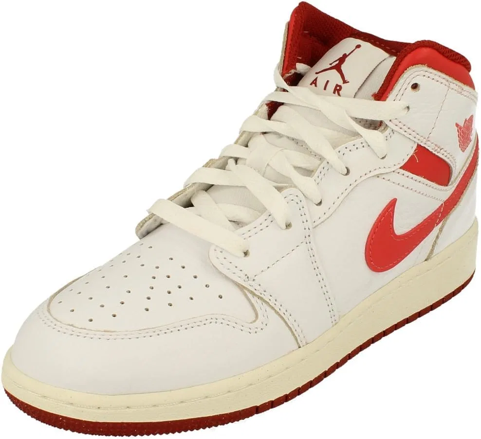 Кроссовки Nike Air Jordan 1 Mid SE для девочек, белый