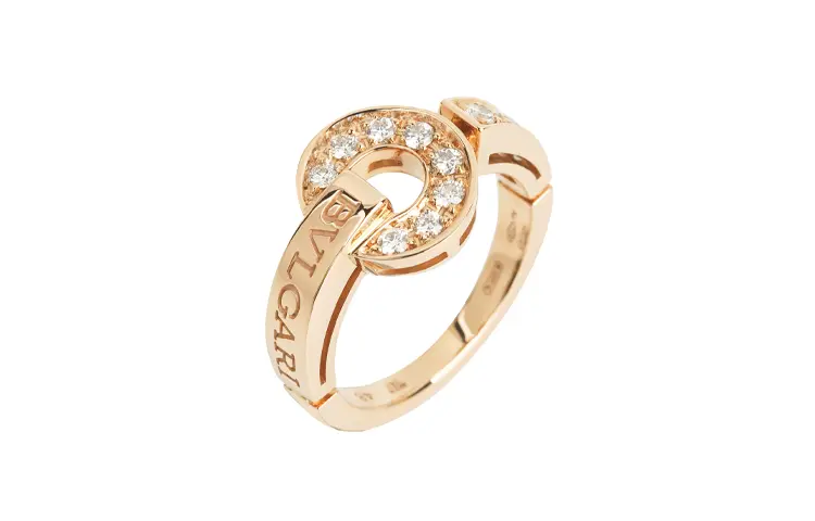 BVLGARI Серия 18K розовое золото кольца women's — фото 3