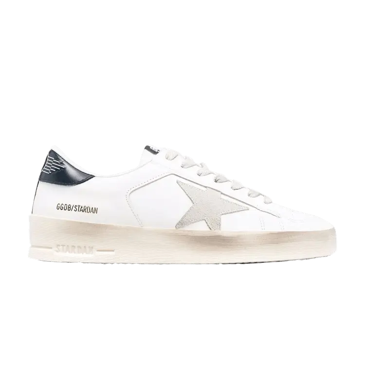 Кроссовки Golden Goose Wmns Stardan White Black, белый