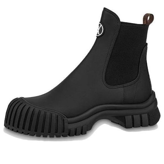 Кроссовки ruby flat ankle boots 'black' Louis Vuitton, черный