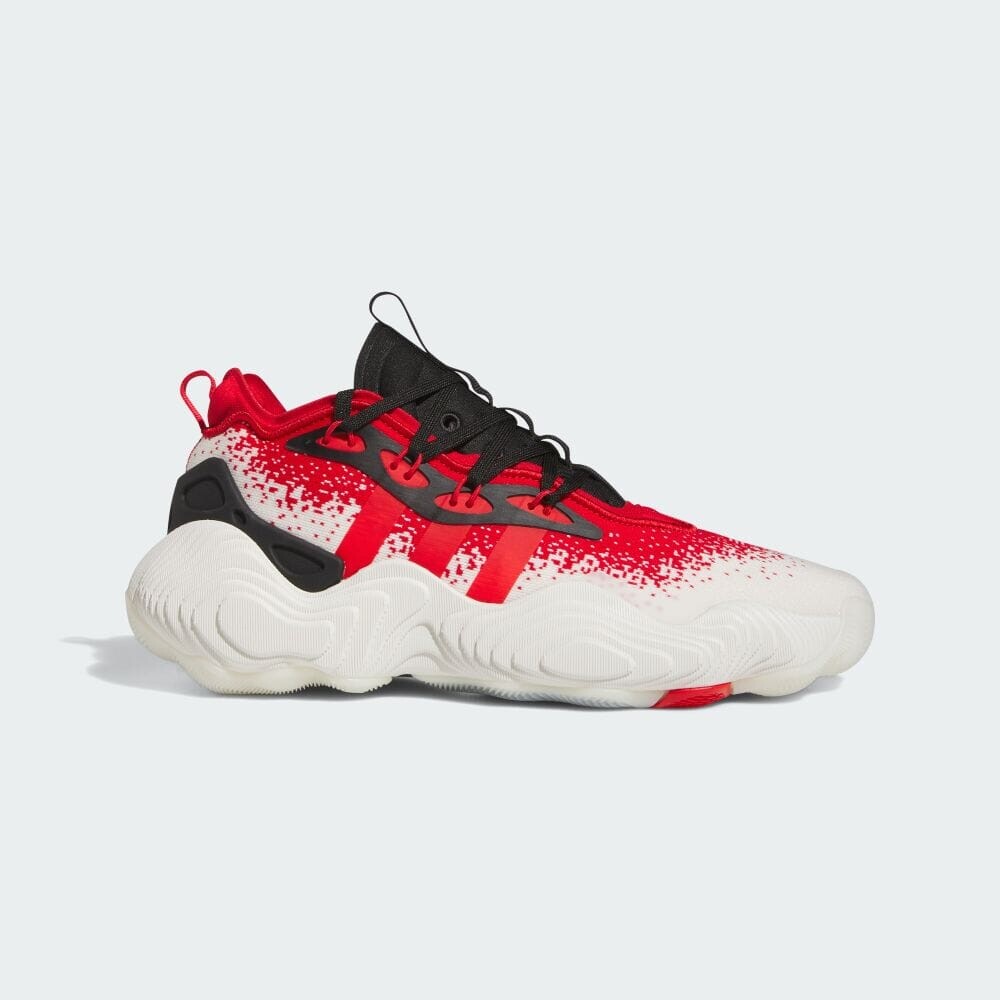 

Кроссовки Adidas TRAE YOUNG 3 LOW, цвет Off White/Vivid Red/Black, Белый, Кроссовки Adidas TRAE YOUNG 3 LOW, цвет Off White/Vivid Red/Black