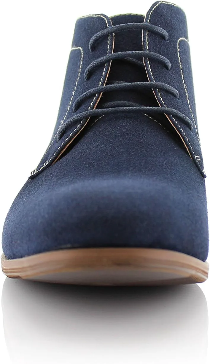 

Мужские клетчатые ботинки Ferro Aldo Gideon MFA806087 с крыловатым носком, синий