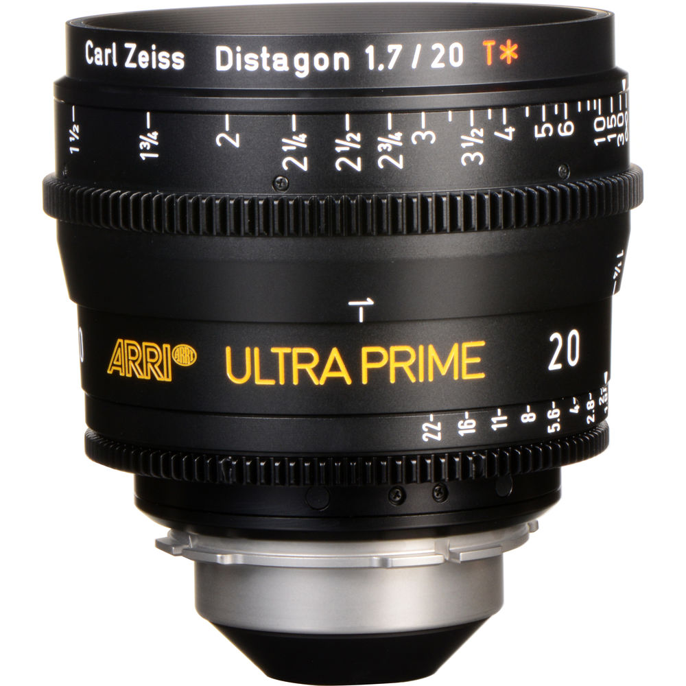 

Объектив ARRI Ultra Prime 20 мм T1.9 (PL, футы)
